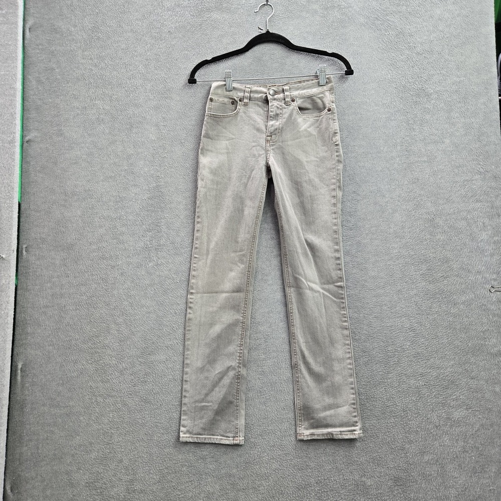 Polo Ralph Lauren Women Jeans 8 Gray Denim 26" Inseam 15941